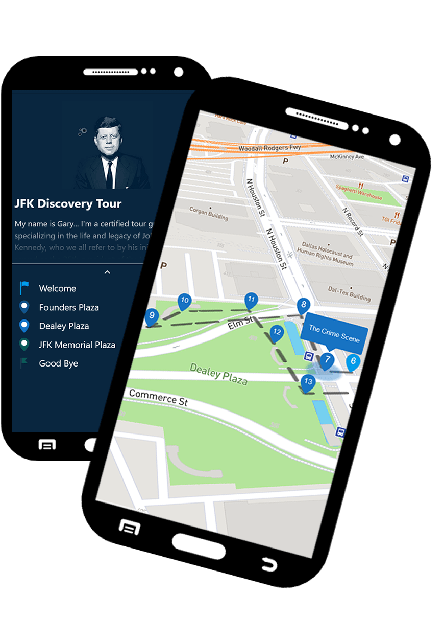 JFK Discovery Tour Interactive Map