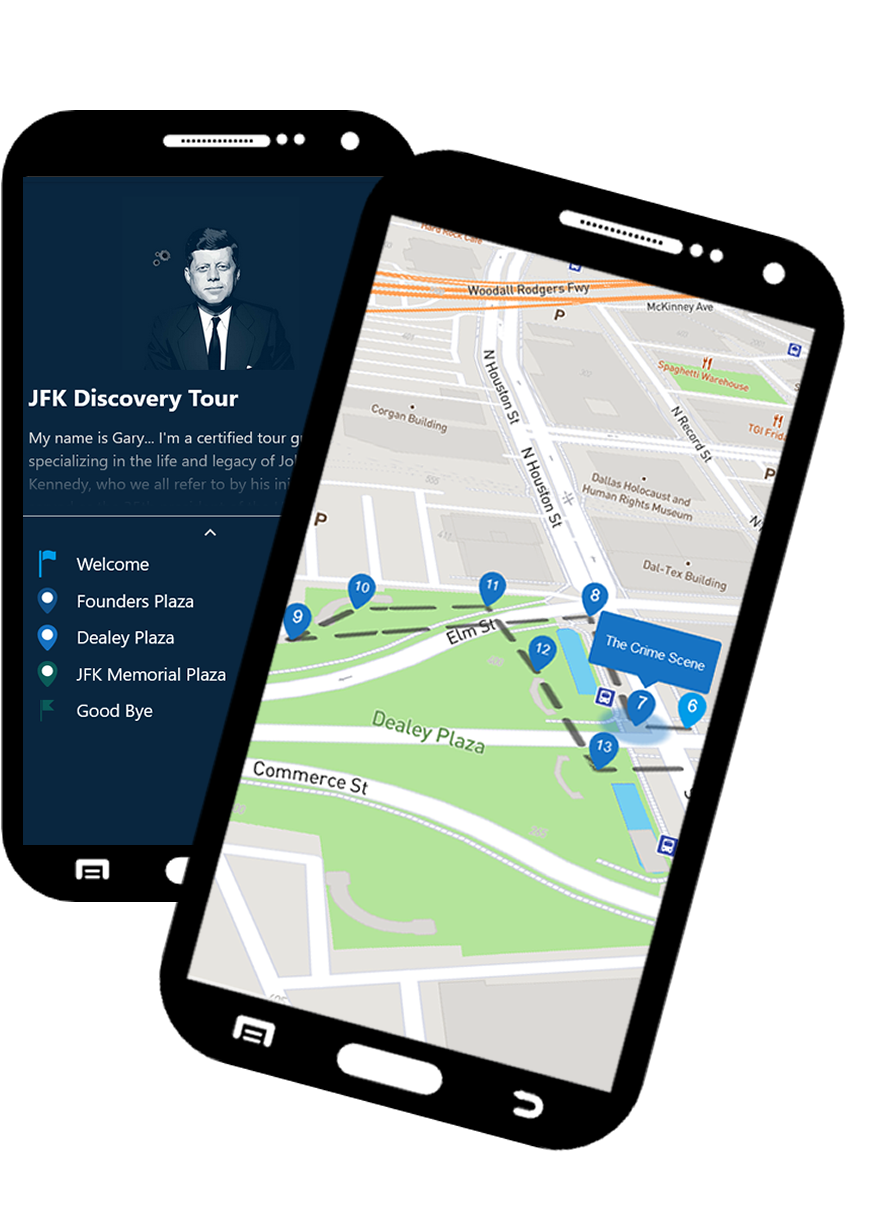 JFK Discovery Tour Interactive Map